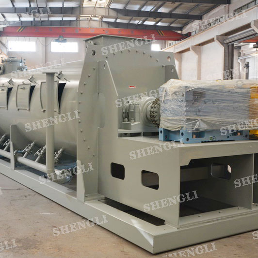 CMS-15000 单轴连续式搅拌机，用于固废处理